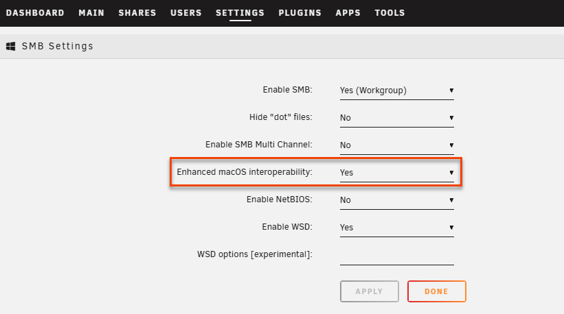 Enhanced macOS interoperability